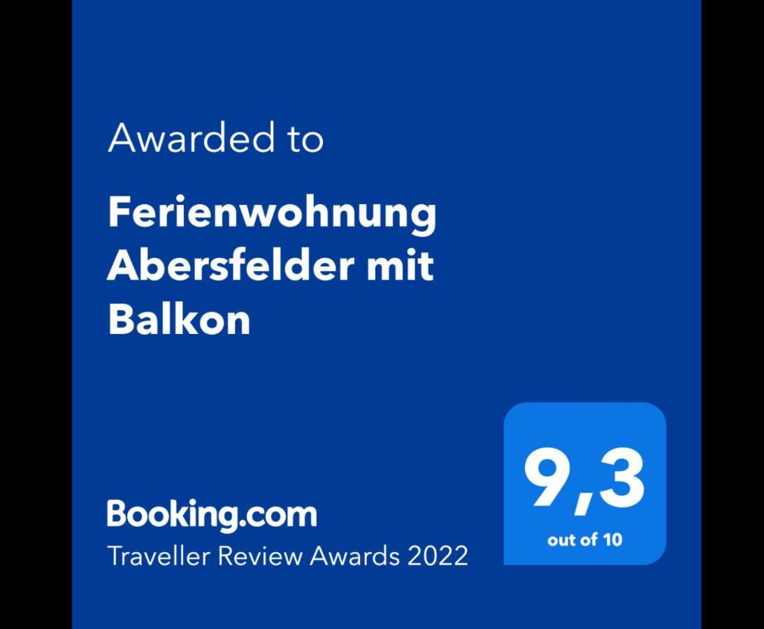 Ferienwohnung Abersfelder Mit Balkon Wildflecken Zewnętrze zdjęcie