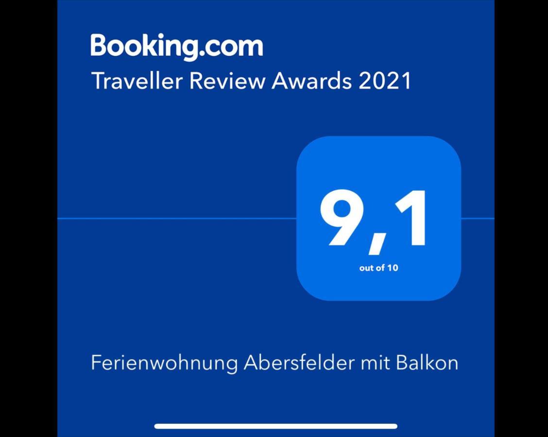 Ferienwohnung Abersfelder Mit Balkon Wildflecken Zewnętrze zdjęcie