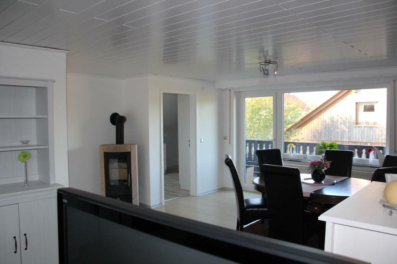 Ferienwohnung Abersfelder Mit Balkon Wildflecken Zewnętrze zdjęcie