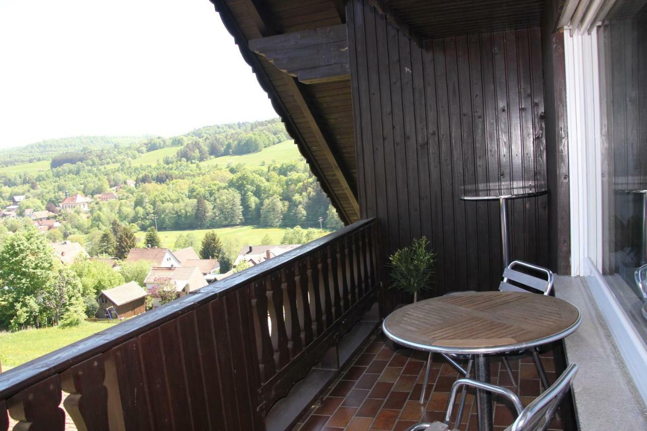 Ferienwohnung Abersfelder Mit Balkon Wildflecken Zewnętrze zdjęcie