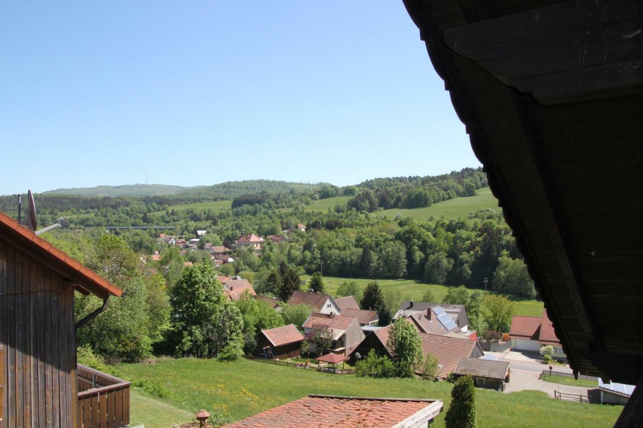 Ferienwohnung Abersfelder Mit Balkon Wildflecken Zewnętrze zdjęcie